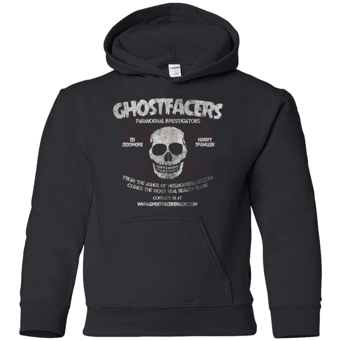 Sweatshirts Black / YS Ghostfacers Youth Hoodie