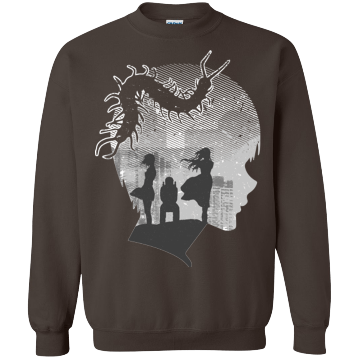 Sweatshirts Dark Chocolate / Small Ghoul in Tokyo Crewneck Sweatshirt