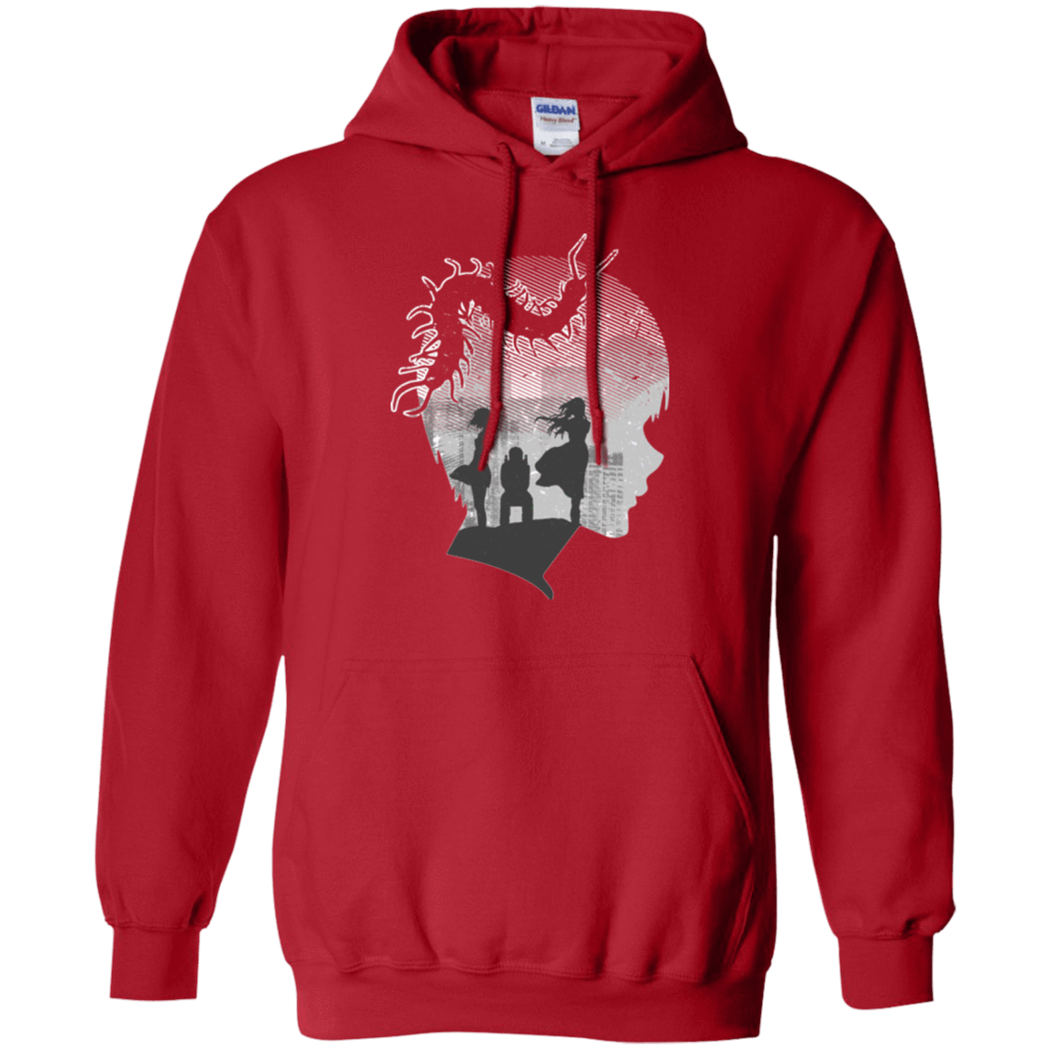 Sweatshirts Red / Small Ghoul in Tokyo Pullover Hoodie