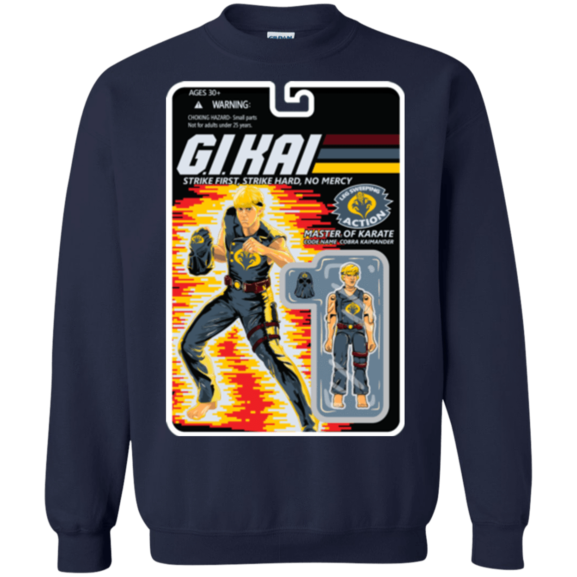 Sweatshirts Navy / S GI KAI Crewneck Sweatshirt