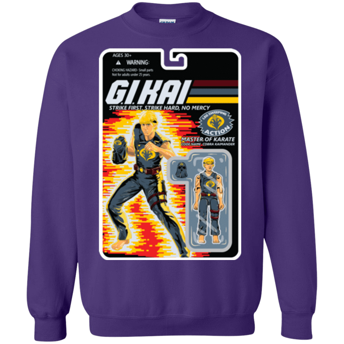 Sweatshirts Purple / S GI KAI Crewneck Sweatshirt