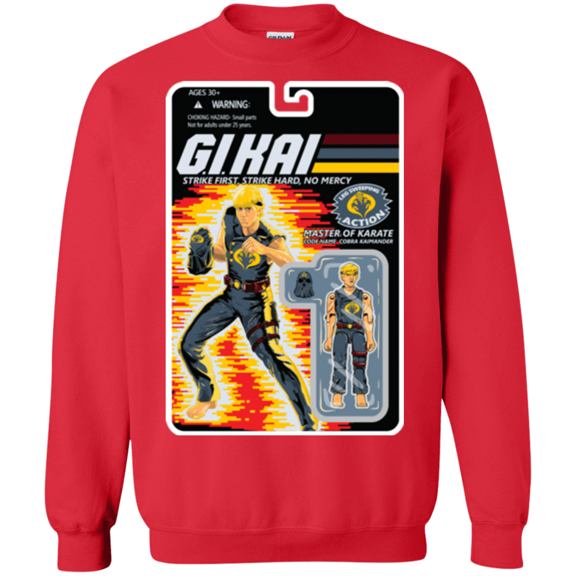 Sweatshirts Red / S GI KAI Crewneck Sweatshirt