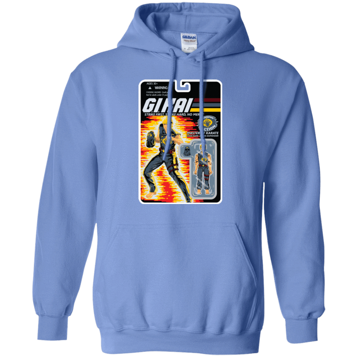 Sweatshirts Carolina Blue / S GI KAI Pullover Hoodie
