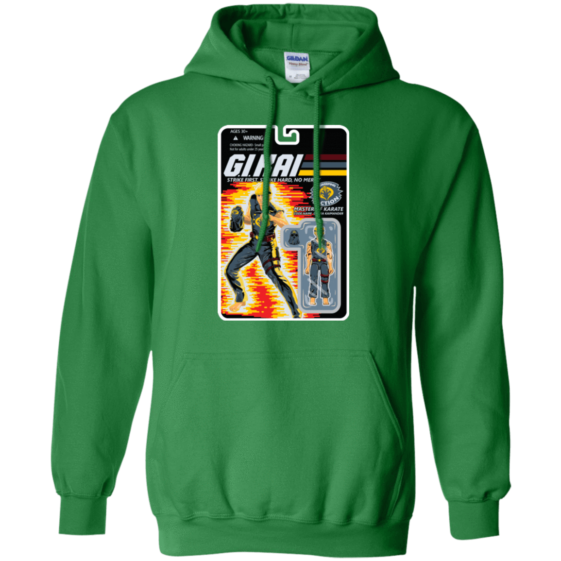 Sweatshirts Irish Green / S GI KAI Pullover Hoodie