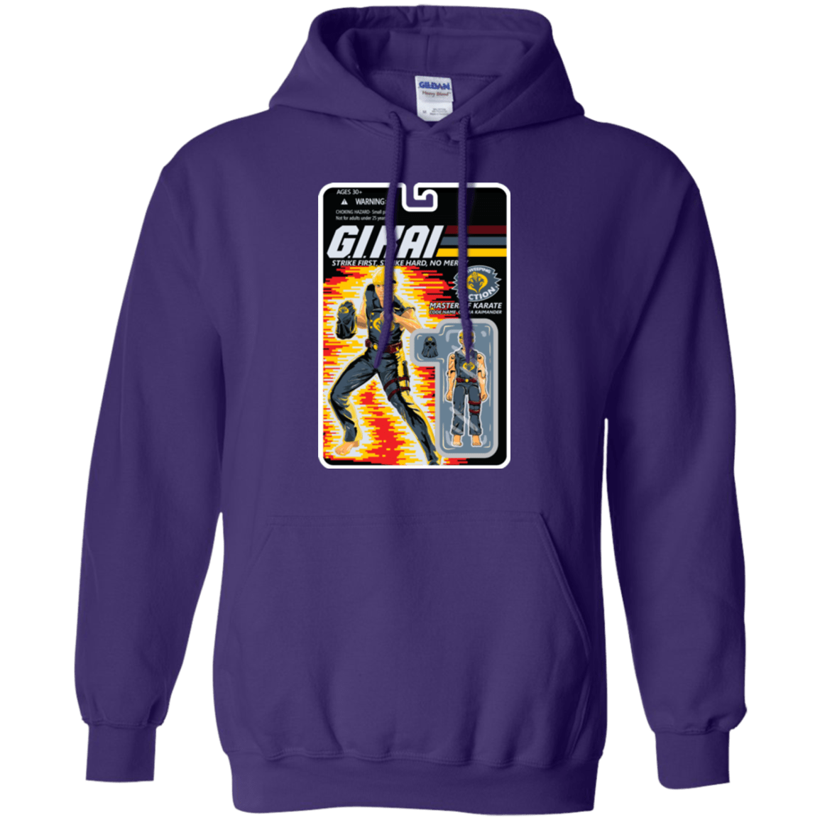 Sweatshirts Purple / S GI KAI Pullover Hoodie