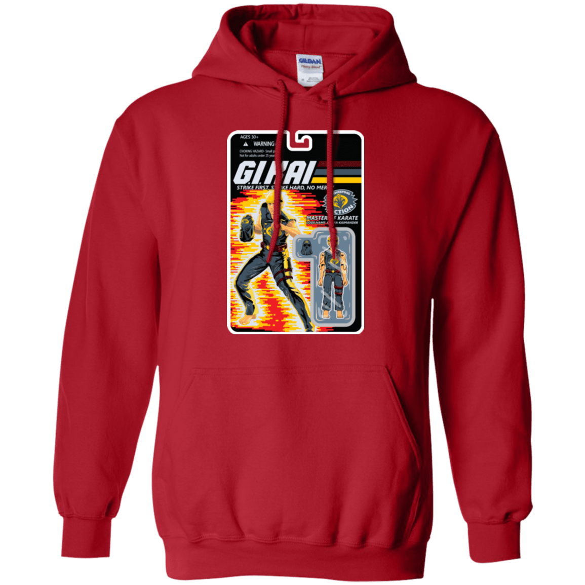 Sweatshirts Red / S GI KAI Pullover Hoodie