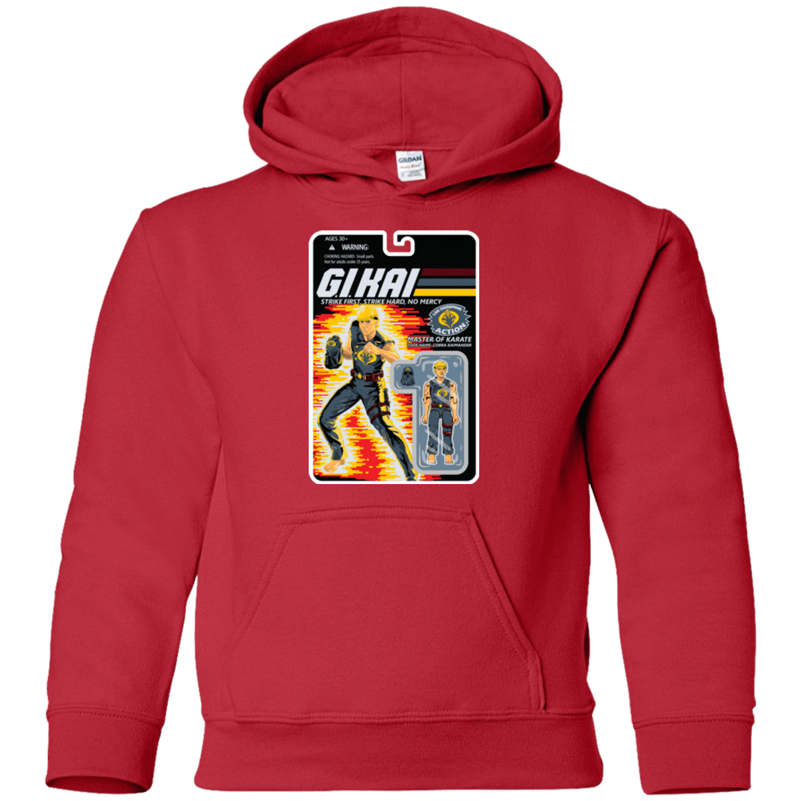 Sweatshirts Red / YS GI KAI Youth Hoodie