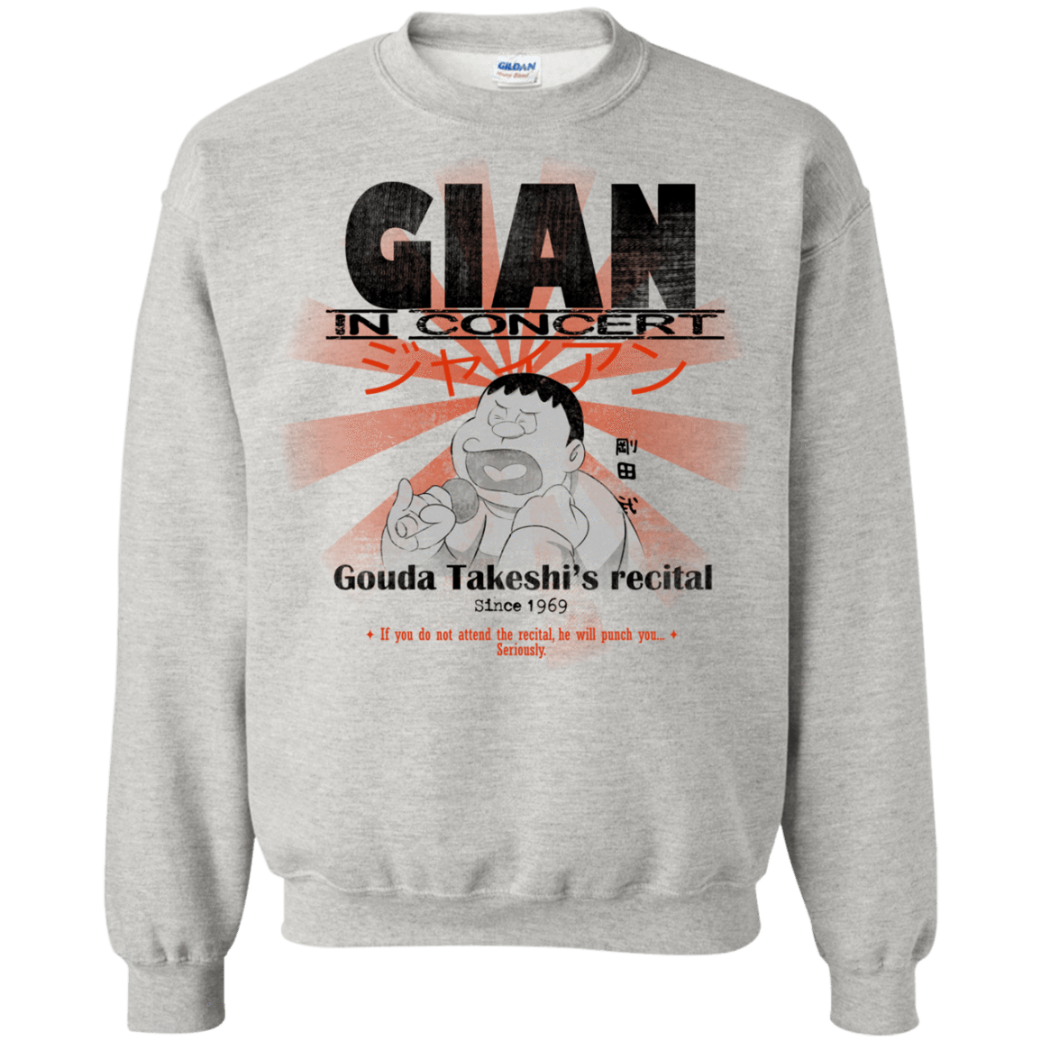 Sweatshirts Ash / Small Gian Concert Crewneck Sweatshirt