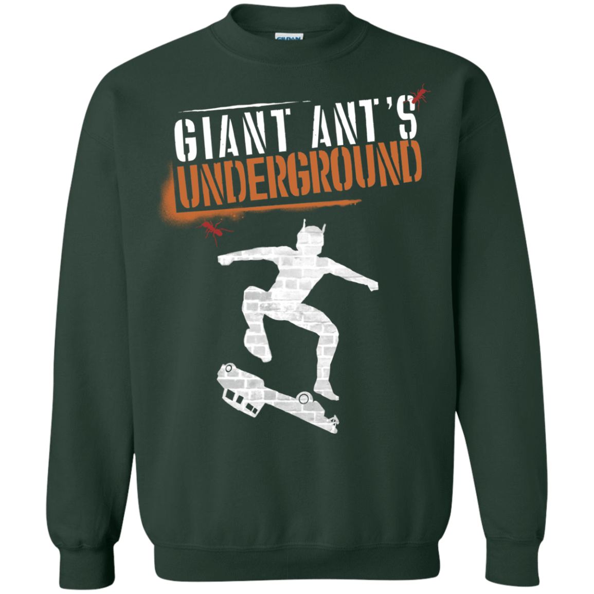 Sweatshirts Forest Green / S Giant Ants Crewneck Sweatshirt