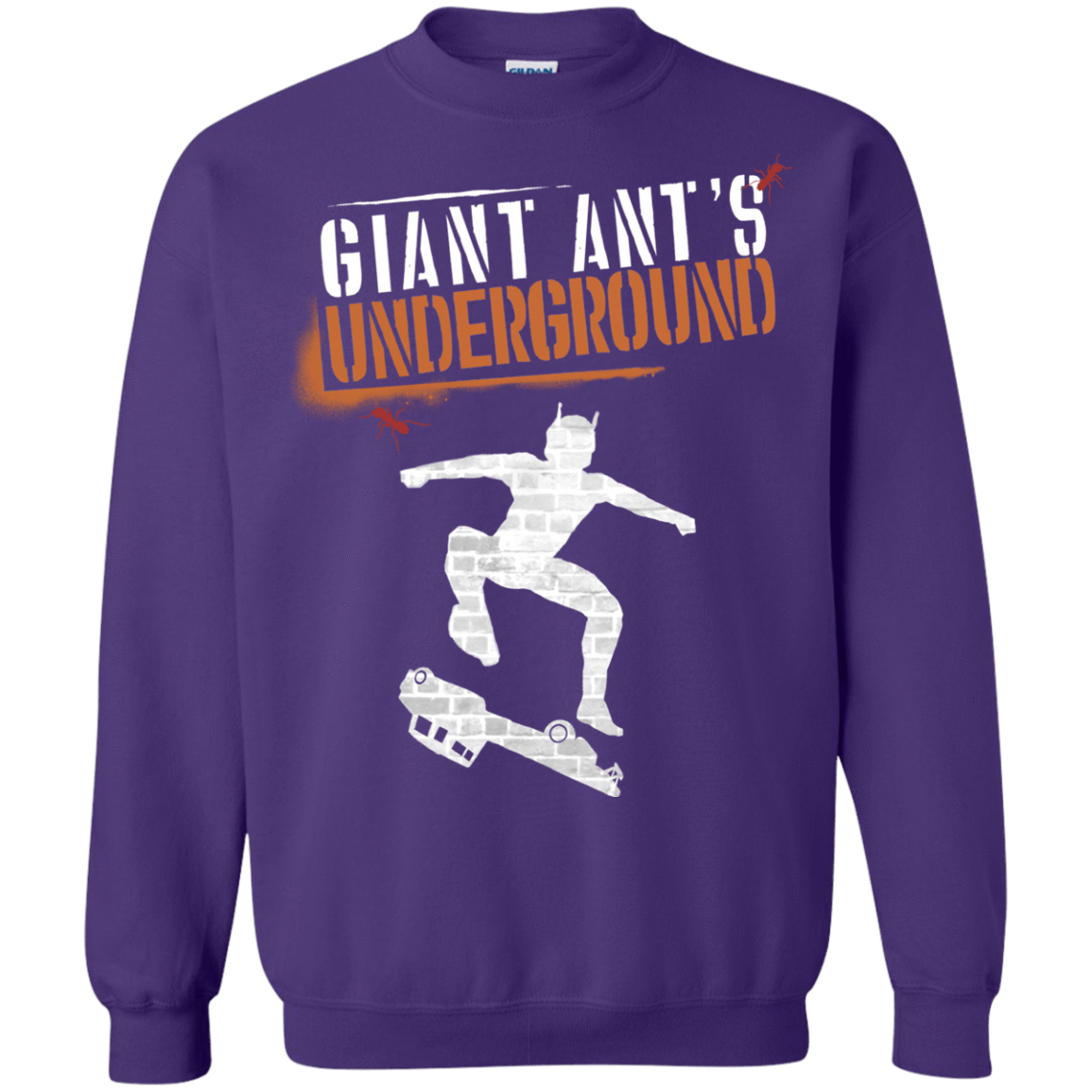 Sweatshirts Purple / S Giant Ants Crewneck Sweatshirt