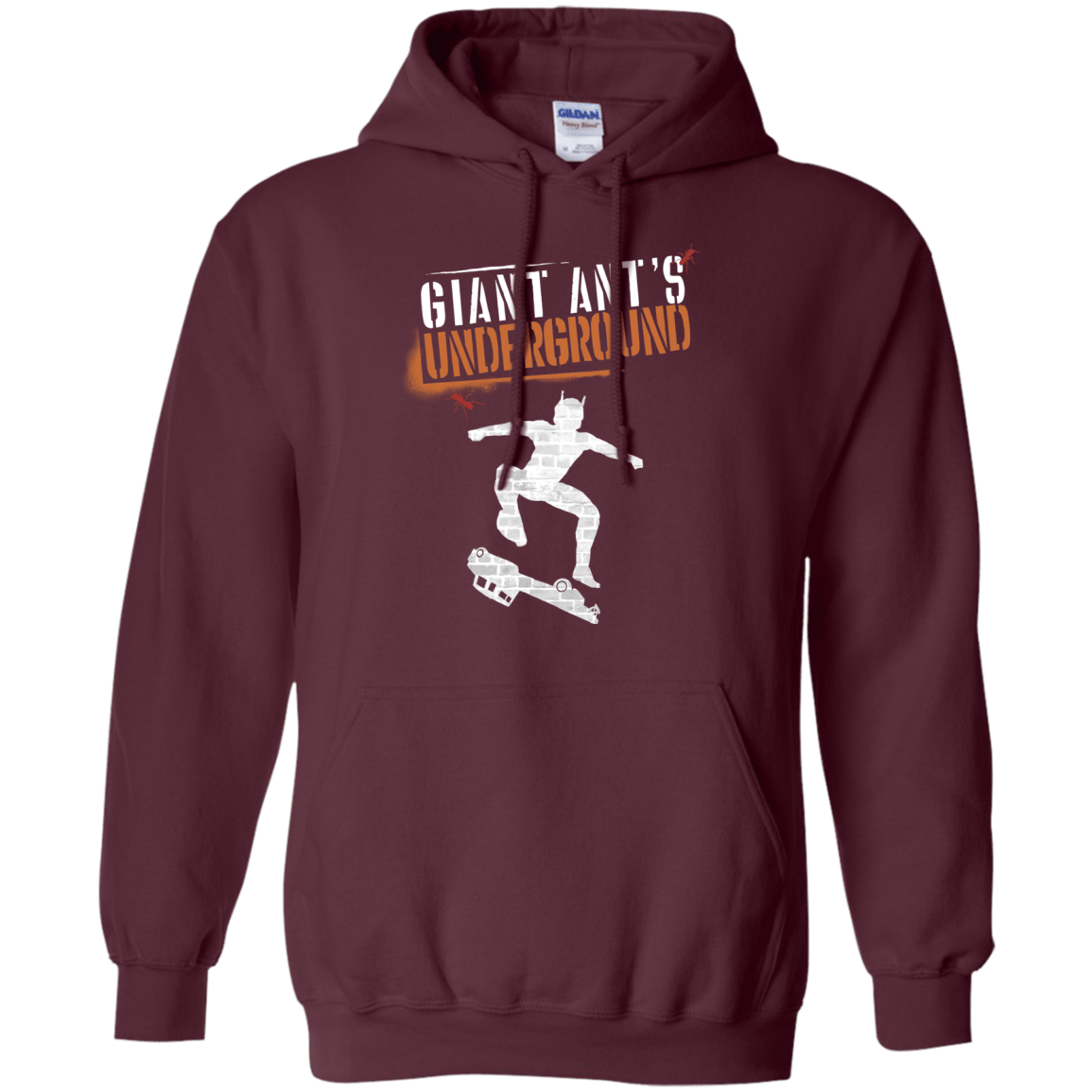 Sweatshirts Maroon / S Giant Ants Pullover Hoodie