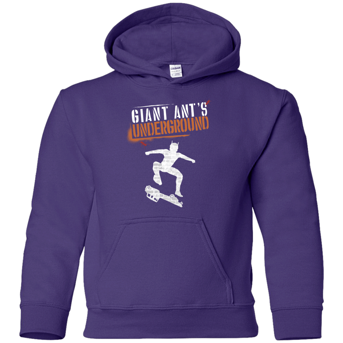 Sweatshirts Purple / YS Giant Ants Youth Hoodie