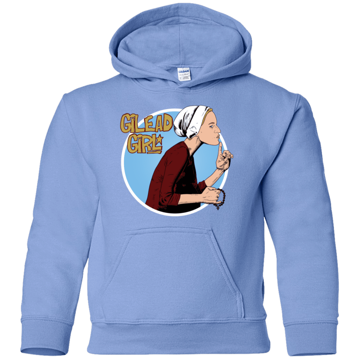 Sweatshirts Carolina Blue / YS Gilead Girl Youth Hoodie