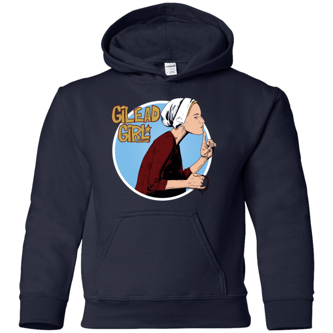 Sweatshirts Navy / YS Gilead Girl Youth Hoodie