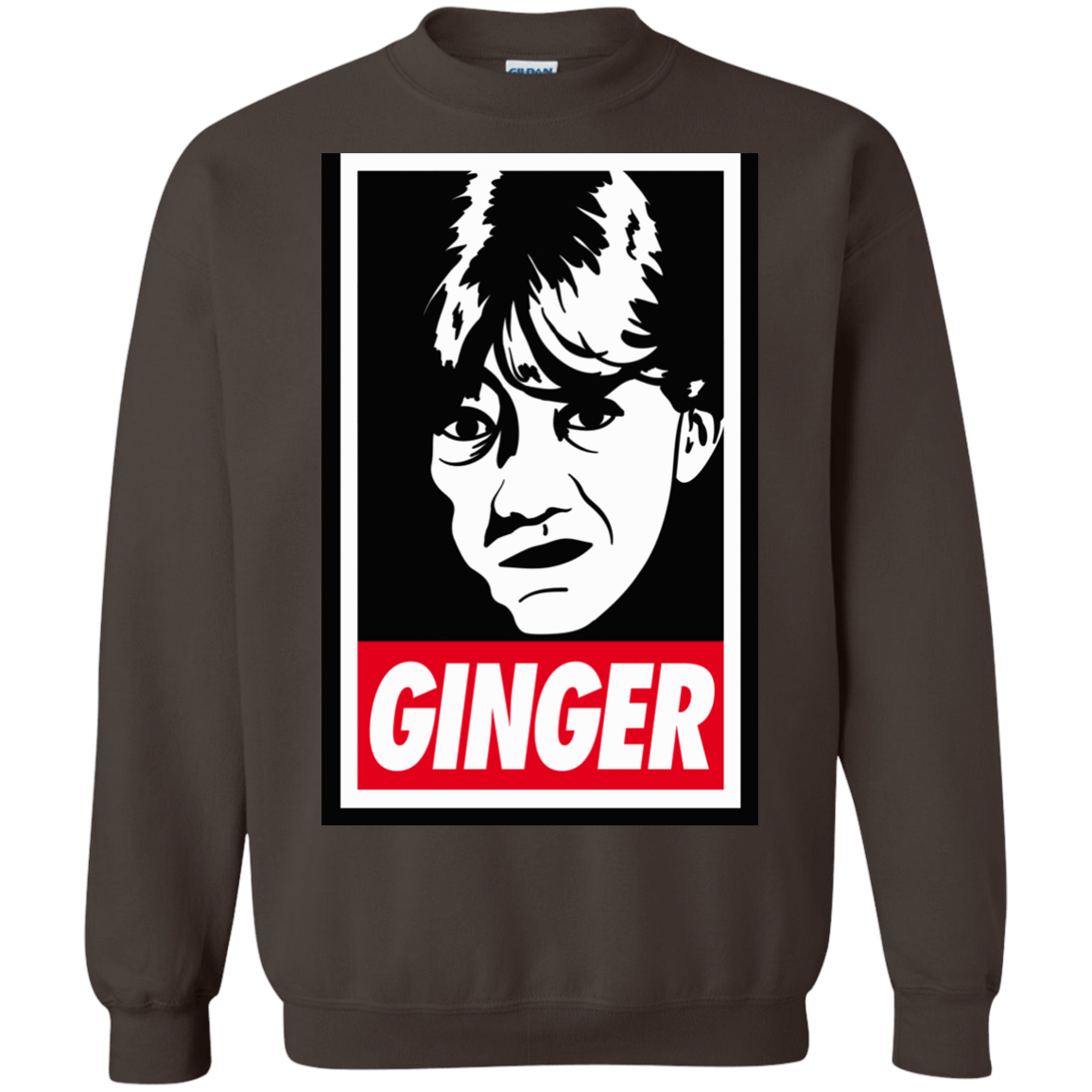 Sweatshirts Dark Chocolate / Small GINGER Crewneck Sweatshirt