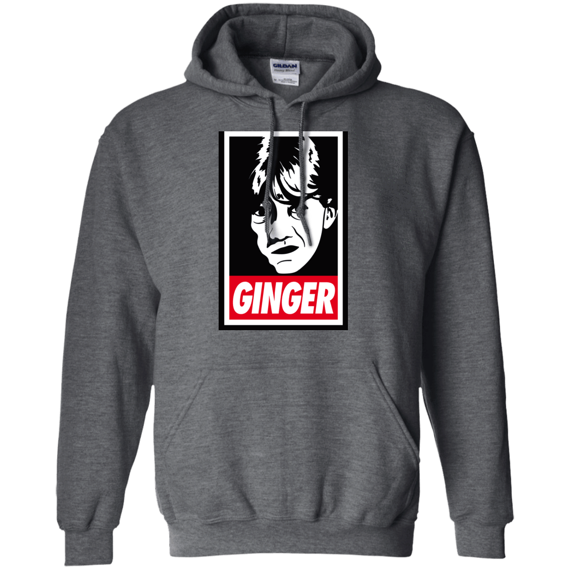 Sweatshirts Dark Heather / Small GINGER Pullover Hoodie
