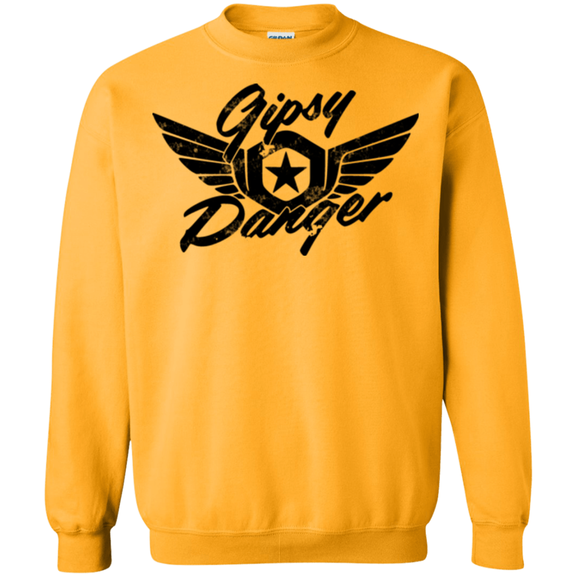 Sweatshirts Gold / Small Gipsy danger Crewneck Sweatshirt