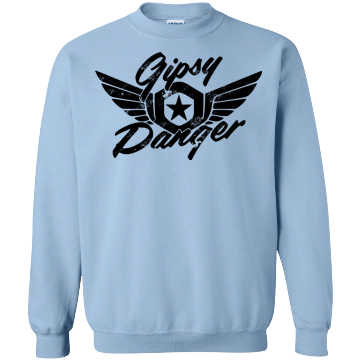 Sweatshirts Light Blue / Small Gipsy danger Crewneck Sweatshirt