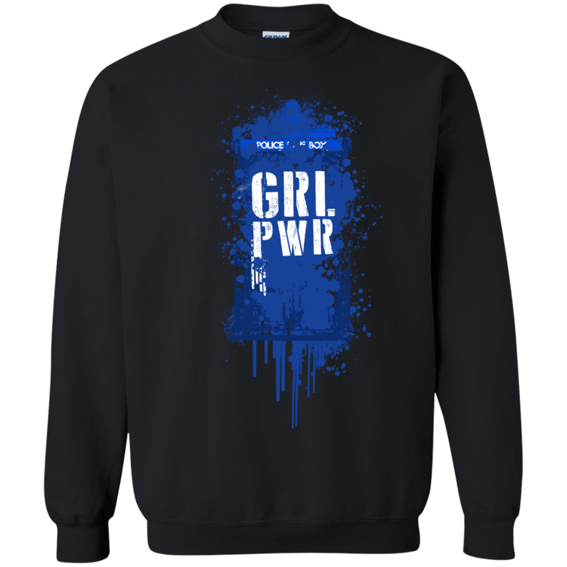 Sweatshirts Black / S Girl Power Crewneck Sweatshirt