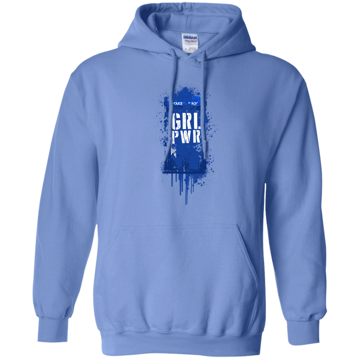 Sweatshirts Carolina Blue / S Girl Power Pullover Hoodie