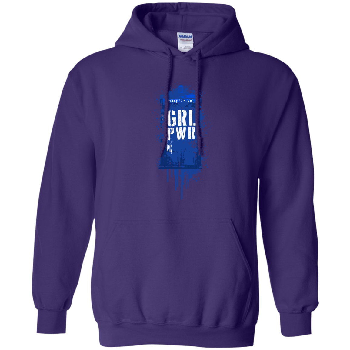 Sweatshirts Purple / S Girl Power Pullover Hoodie