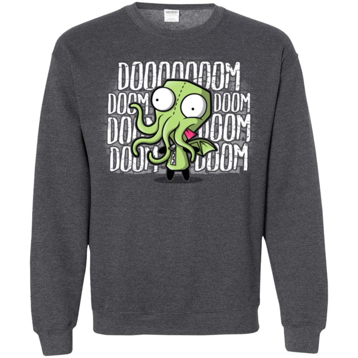 Sweatshirts Dark Heather / Small GIRTHULHU Crewneck Sweatshirt