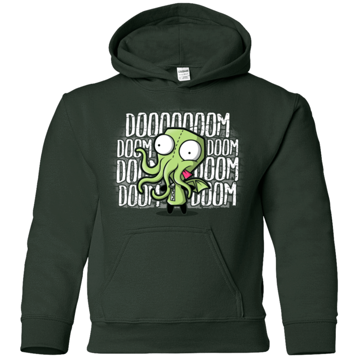 Sweatshirts Forest Green / YS GIRTHULHU Youth Hoodie