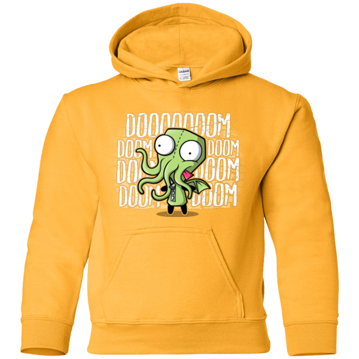 Sweatshirts Gold / YS GIRTHULHU Youth Hoodie