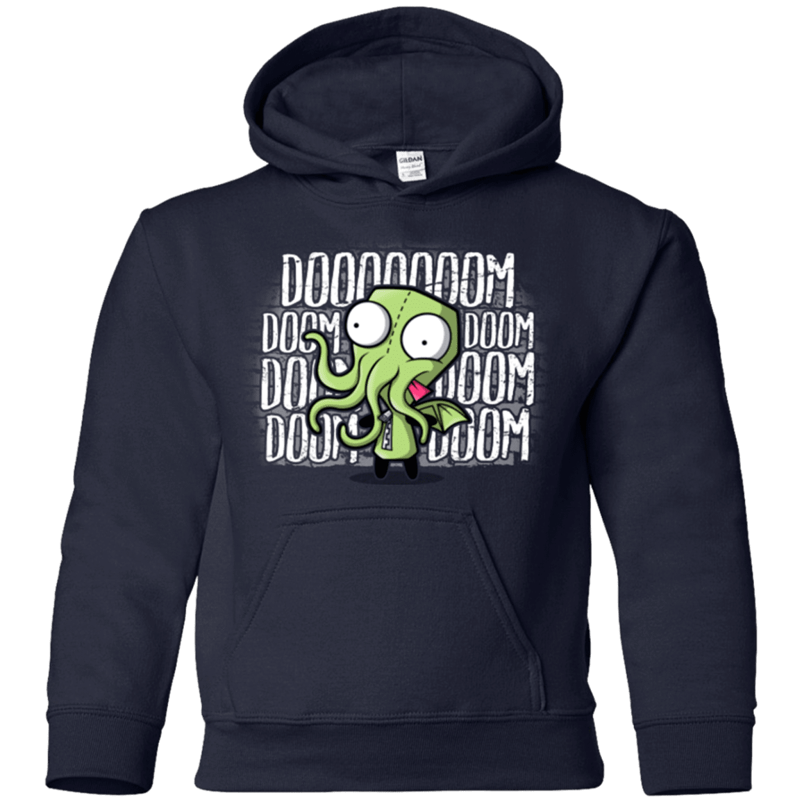 Sweatshirts Navy / YS GIRTHULHU Youth Hoodie