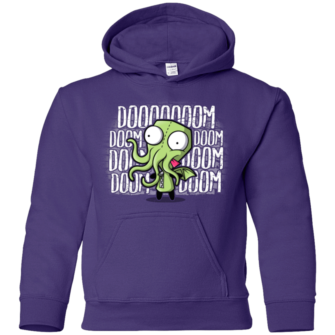 Sweatshirts Purple / YS GIRTHULHU Youth Hoodie