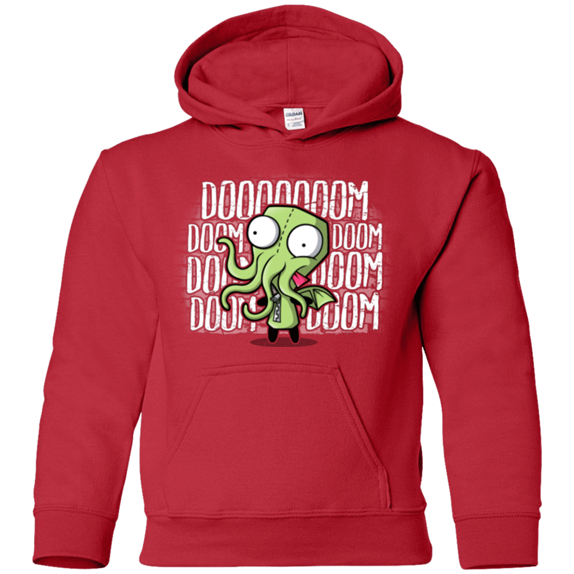 Sweatshirts Red / YS GIRTHULHU Youth Hoodie