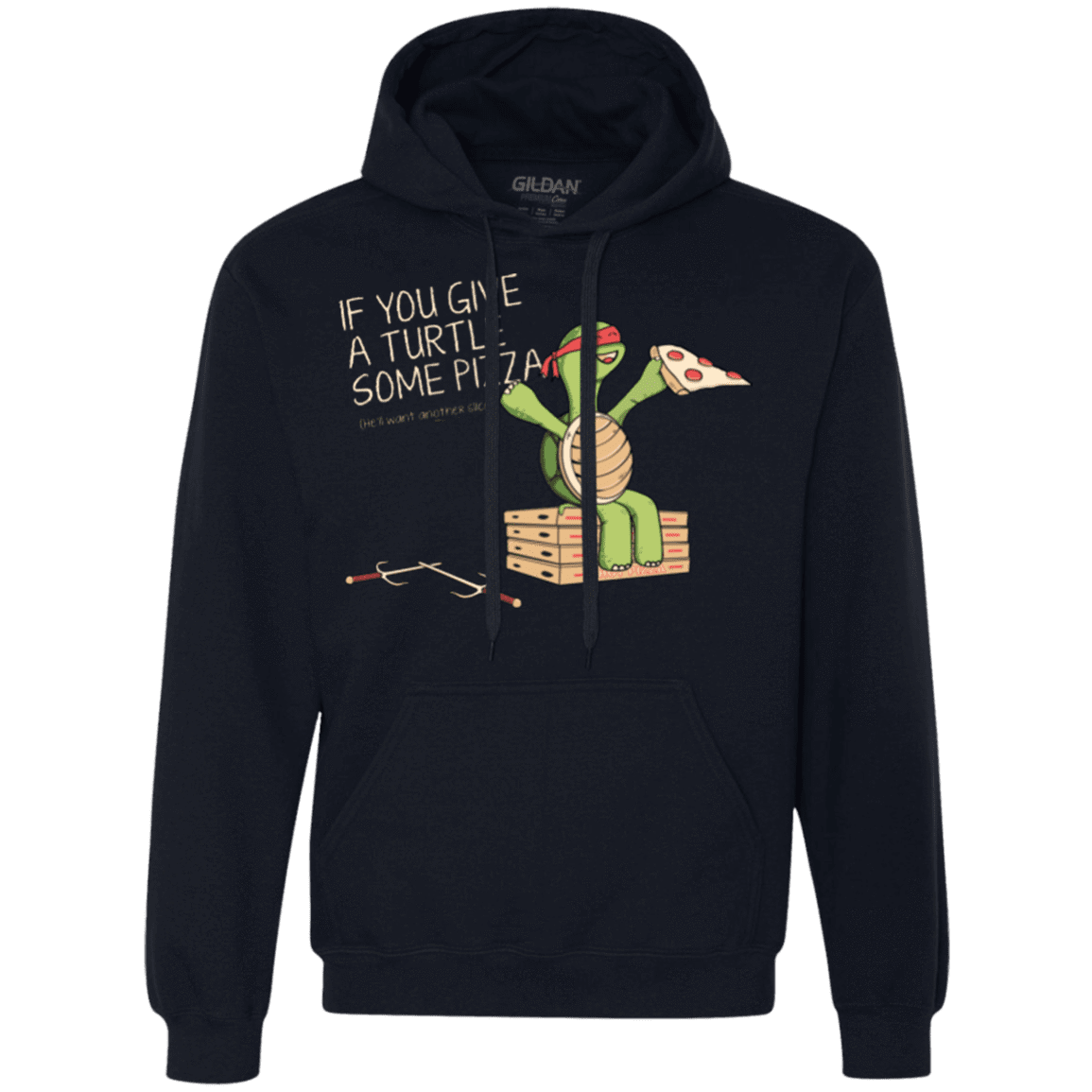 Sweatshirts Navy / Small Give a Turtle Premium Fleece Hoodie