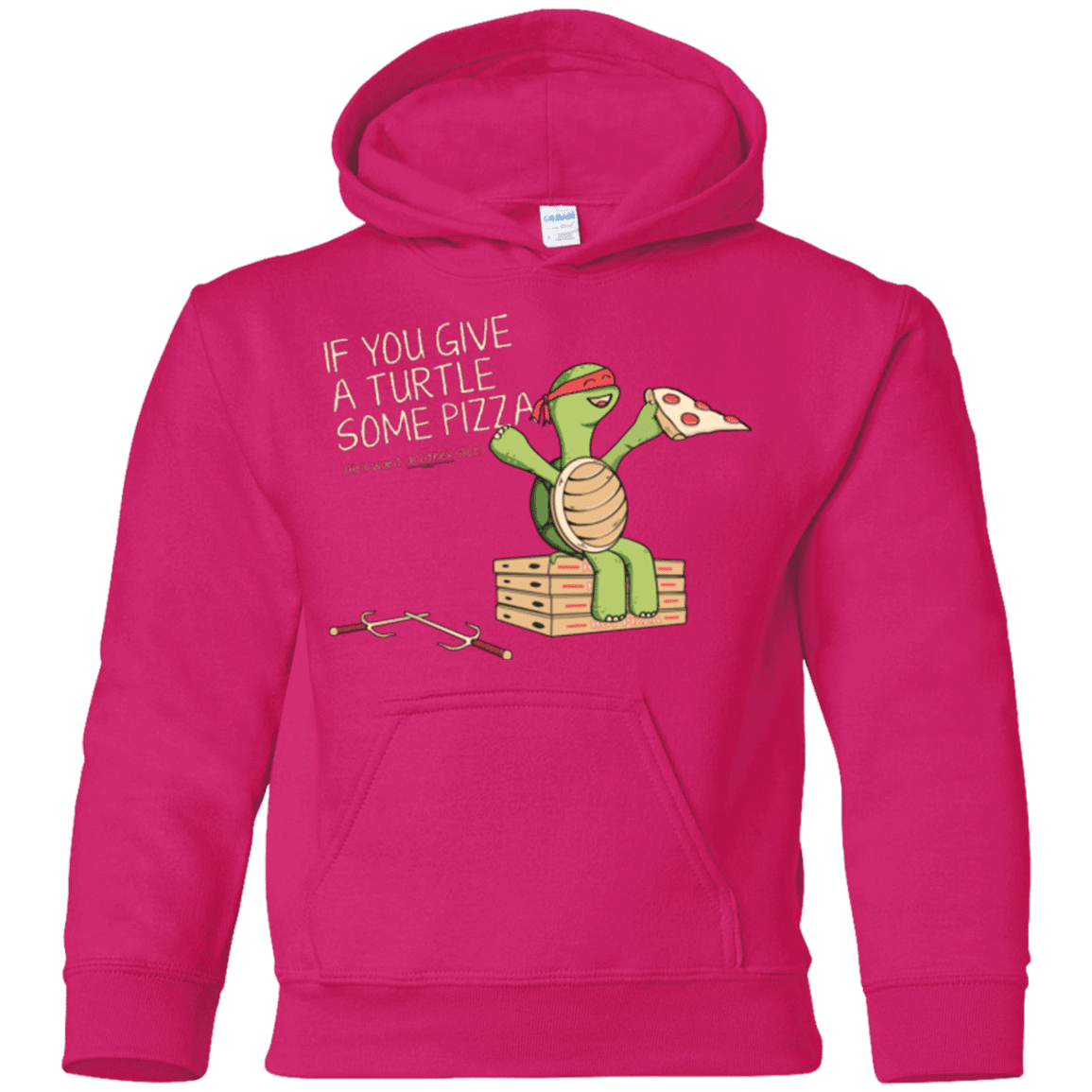 Sweatshirts Heliconia / YS Give a Turtle Youth Hoodie
