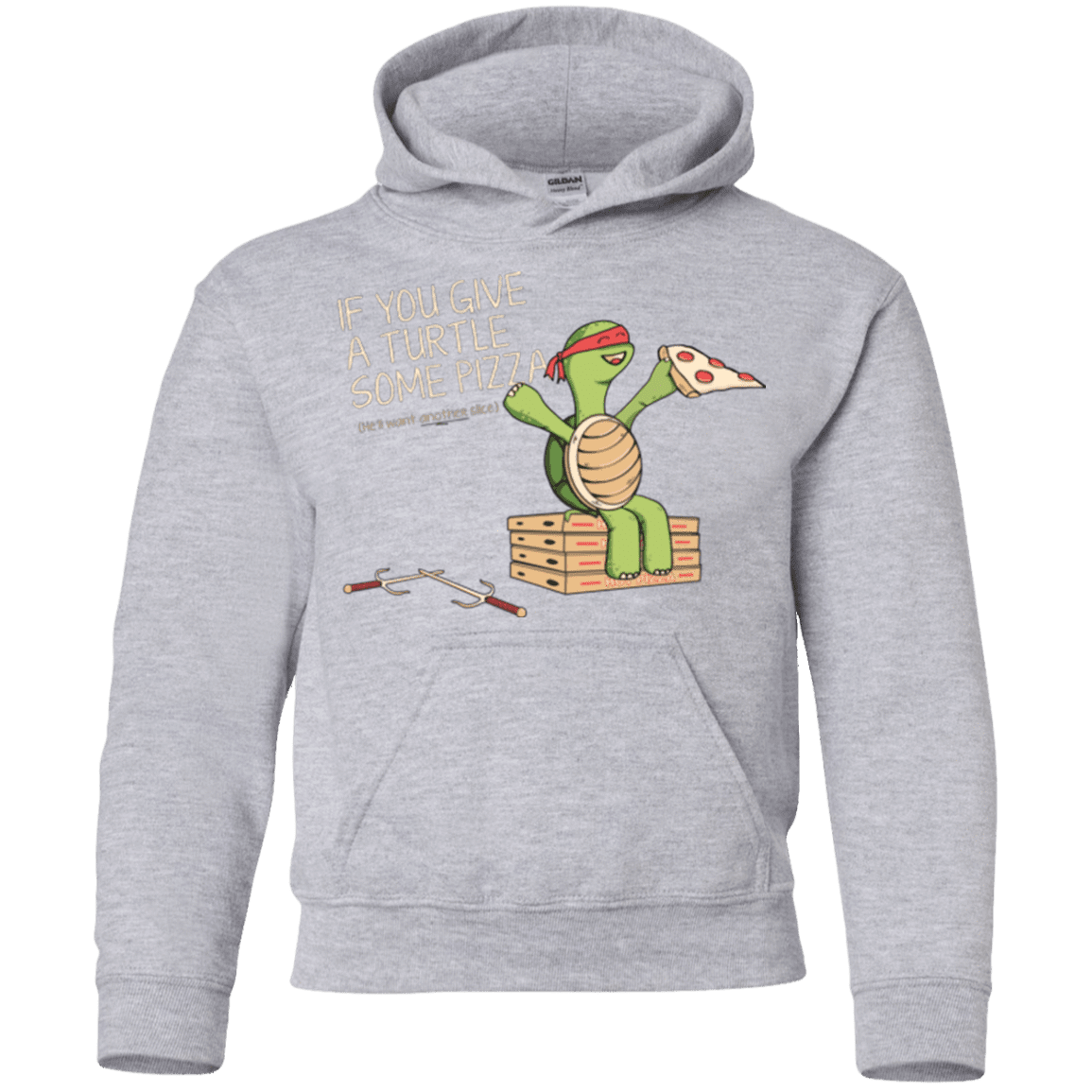 Sweatshirts Sport Grey / YS Give a Turtle Youth Hoodie