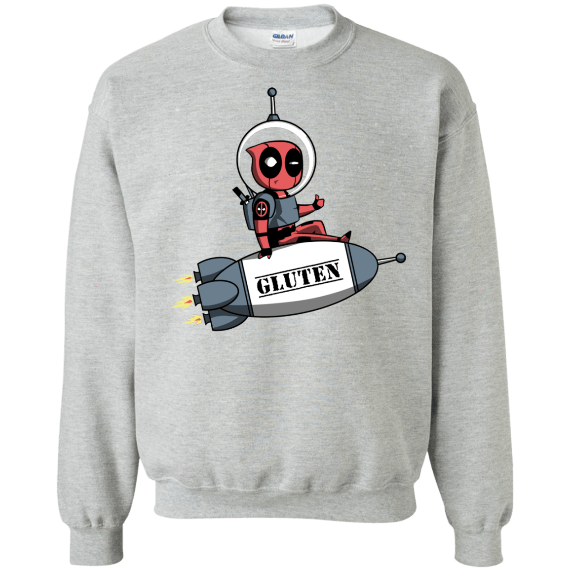 Sweatshirts Sport Grey / S Gluten No More Crewneck Sweatshirt