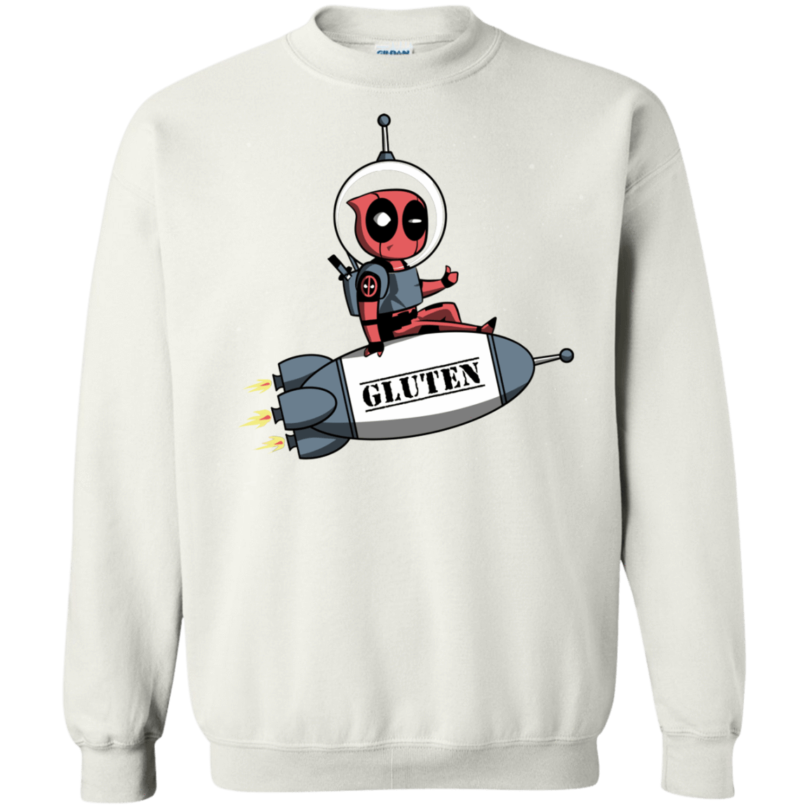 Sweatshirts White / S Gluten No More Crewneck Sweatshirt