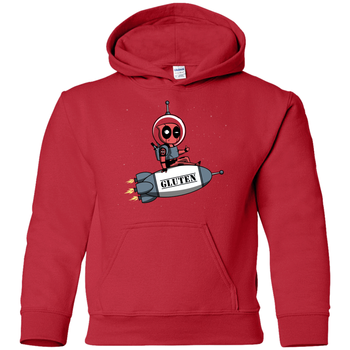 Sweatshirts Red / YS Gluten No More Youth Hoodie