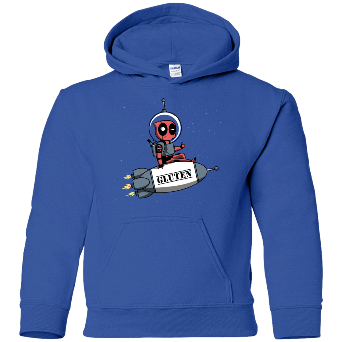 Sweatshirts Royal / YS Gluten No More Youth Hoodie