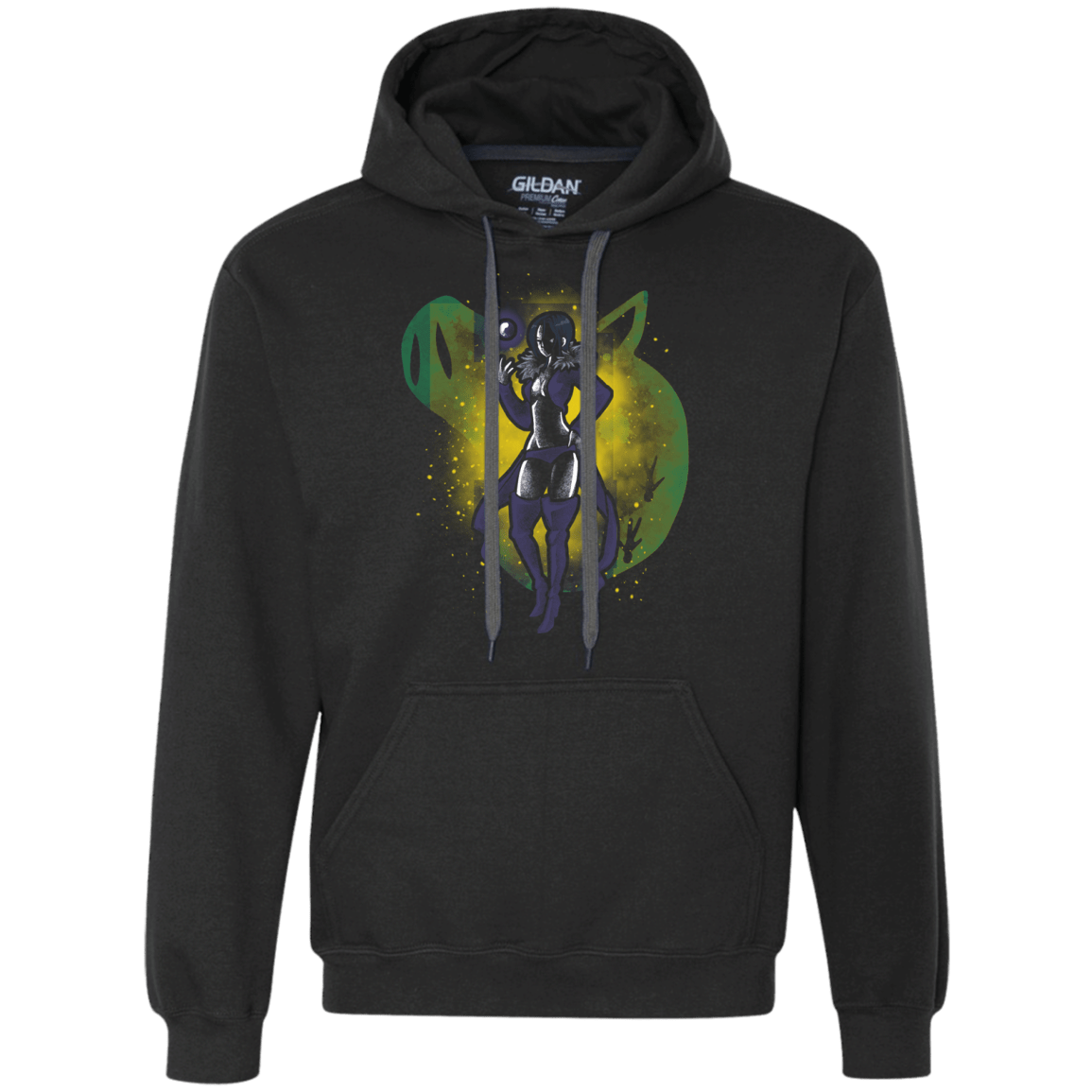 Sweatshirts Black / S Gluttony Hero Premium Fleece Hoodie