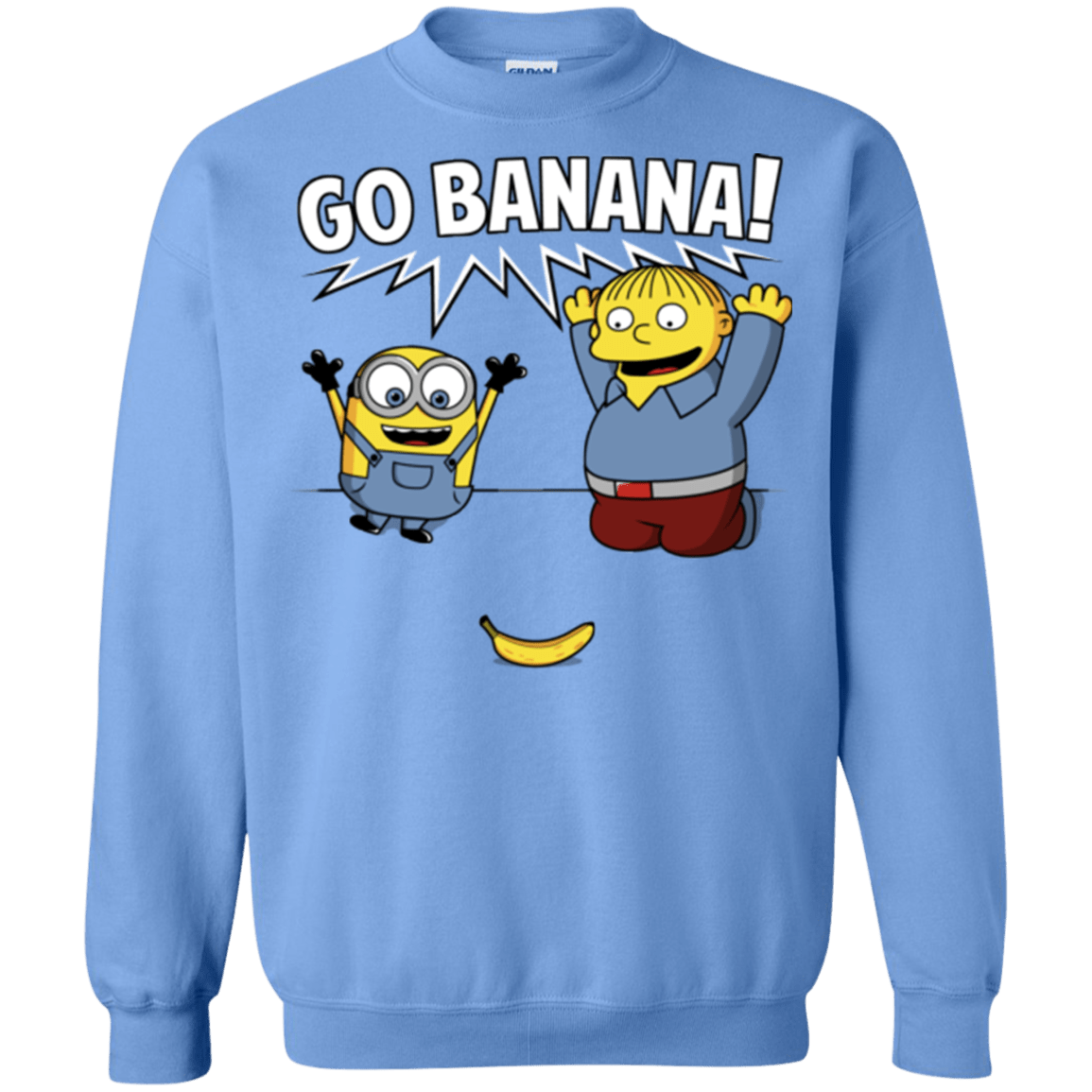 Sweatshirts Carolina Blue / S Go Banana! Crewneck Sweatshirt