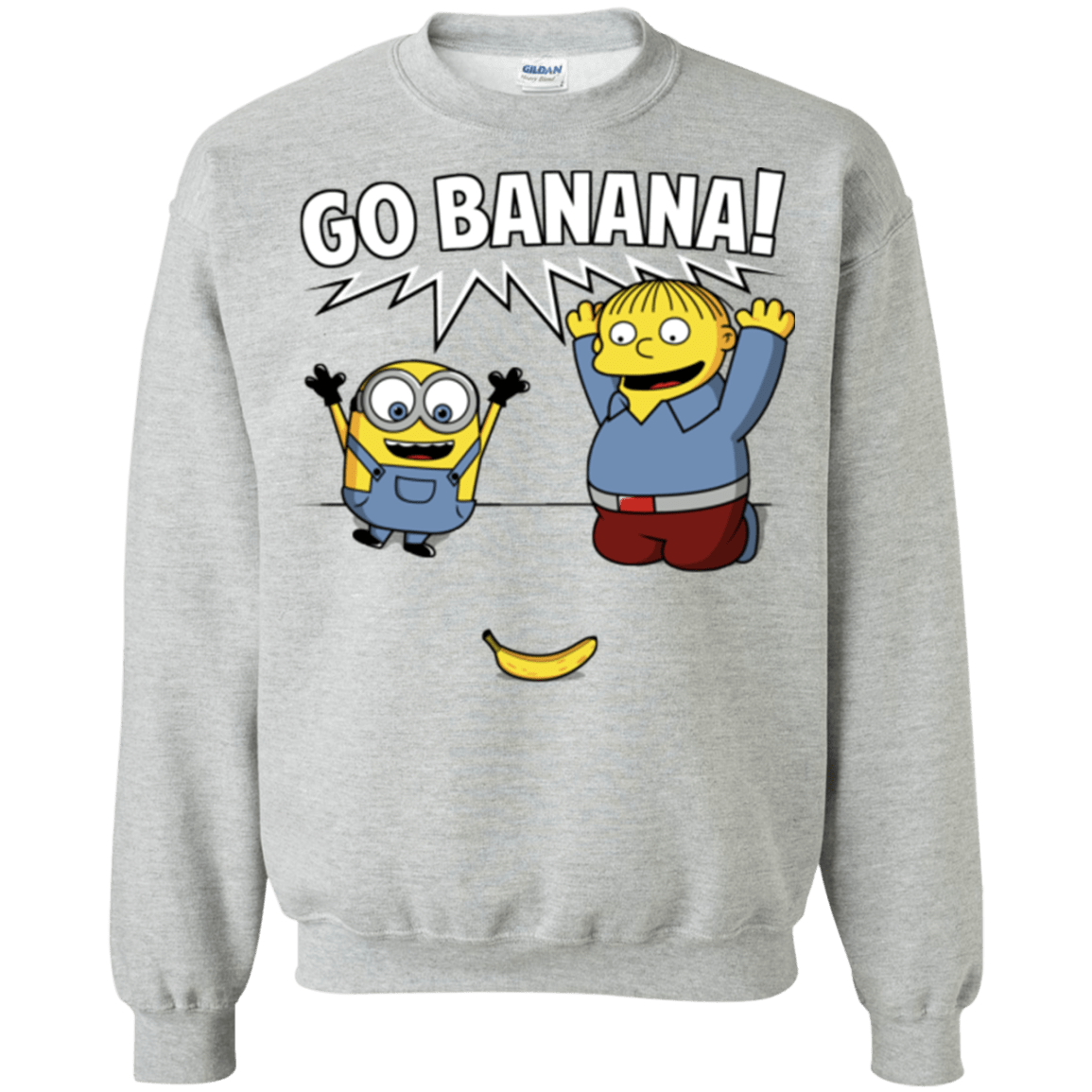 Sweatshirts Sport Grey / S Go Banana! Crewneck Sweatshirt
