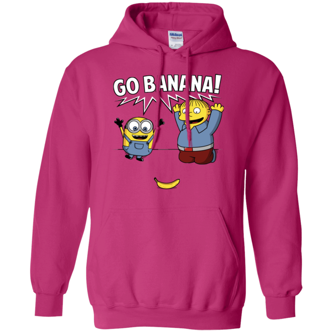 Sweatshirts Heliconia / S Go Banana! Pullover Hoodie