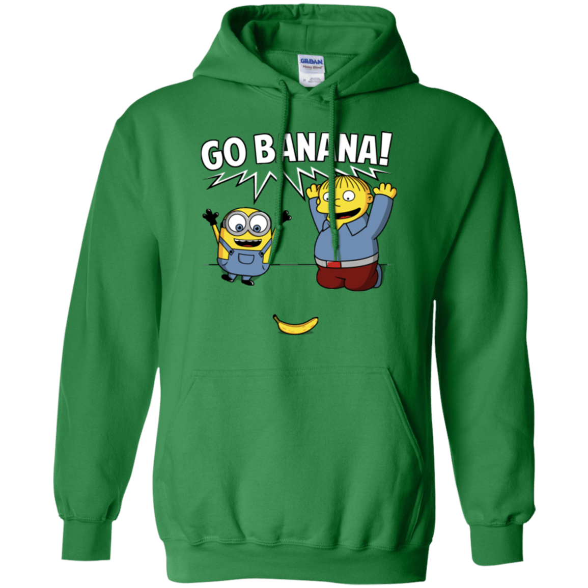 Sweatshirts Irish Green / S Go Banana! Pullover Hoodie