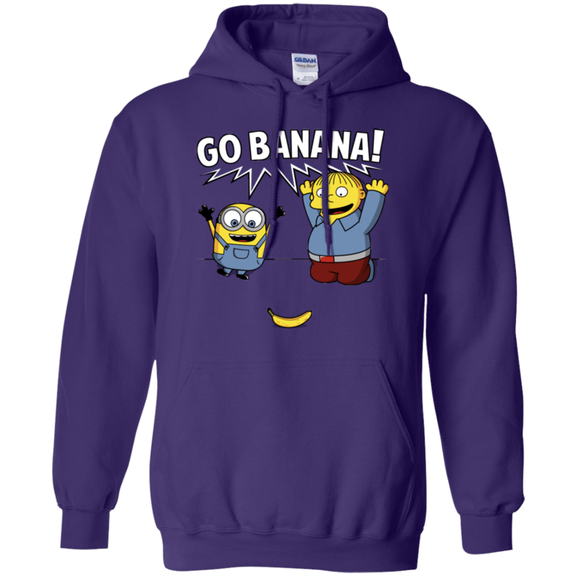 Sweatshirts Purple / S Go Banana! Pullover Hoodie