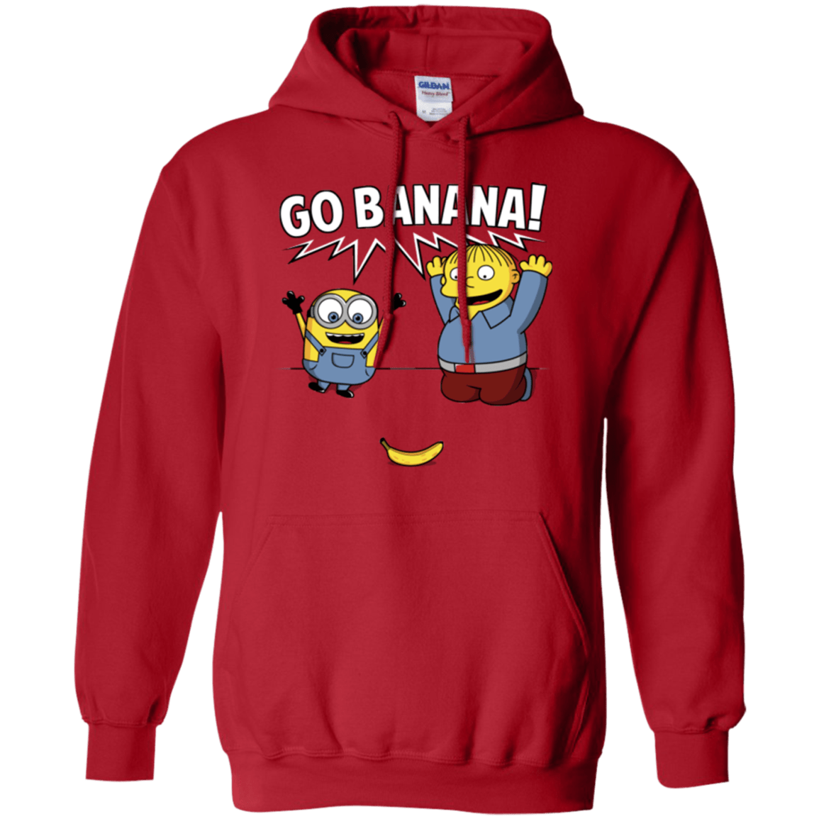 Sweatshirts Red / S Go Banana! Pullover Hoodie