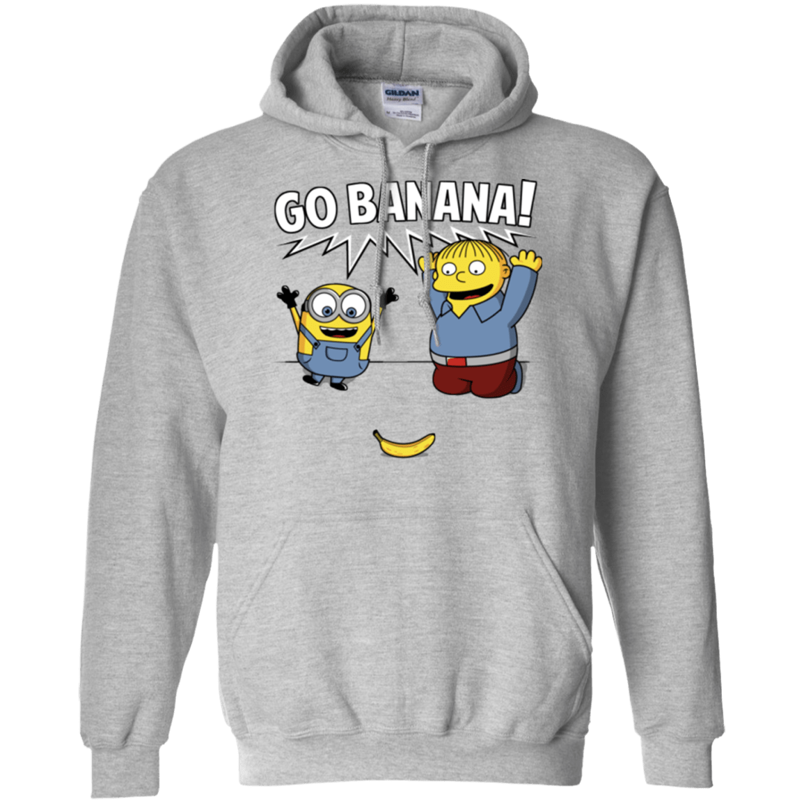Sweatshirts Sport Grey / S Go Banana! Pullover Hoodie