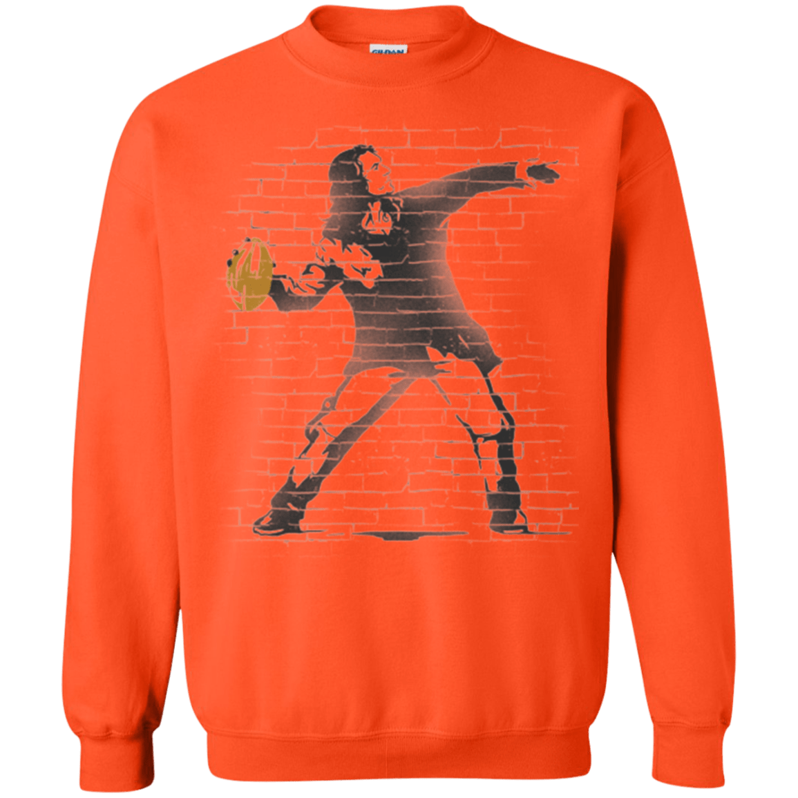Sweatshirts Orange / Small GO LONG MARK Crewneck Sweatshirt