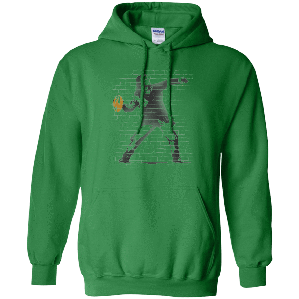 Sweatshirts Irish Green / Small GO LONG MARK Pullover Hoodie