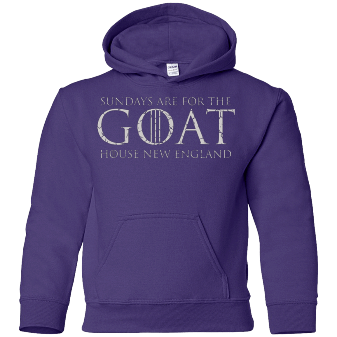 Sweatshirts Purple / YS GOAT Youth Hoodie