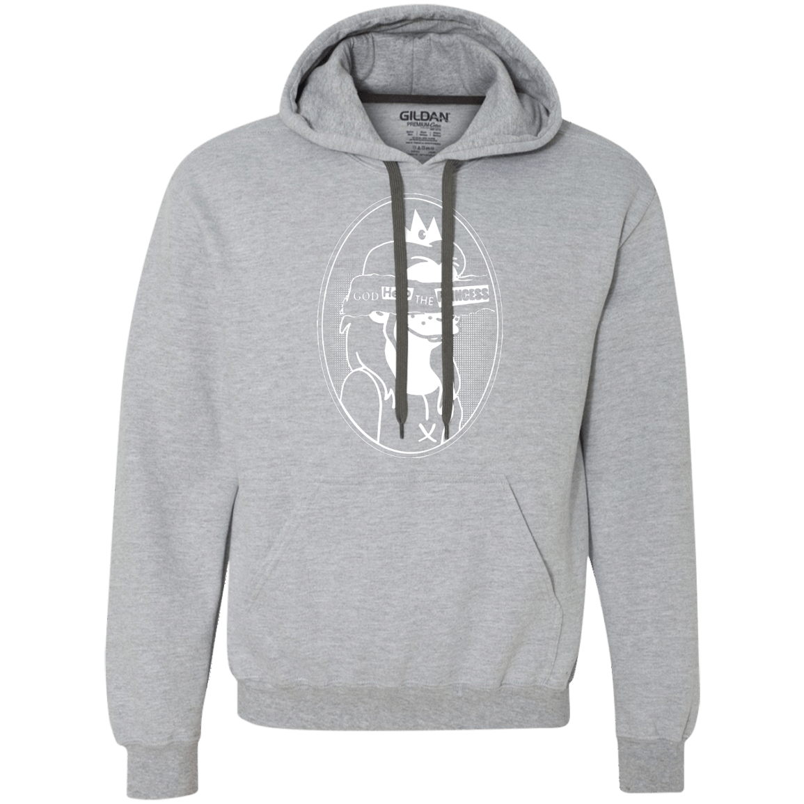 Sweatshirts Sport Grey / S God Help The Princess Premium Fleece Hoodie
